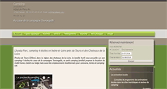 Desktop Screenshot of laradaparc.com